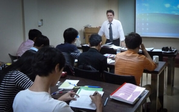 Jason Rosette taught academic writing, public speaking, and related areas at Universities in Asia 