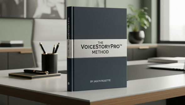 Jason Rosette is a business storytelling, public speaking and communication coach, and founder of the the VoiceStoryPro™ Method